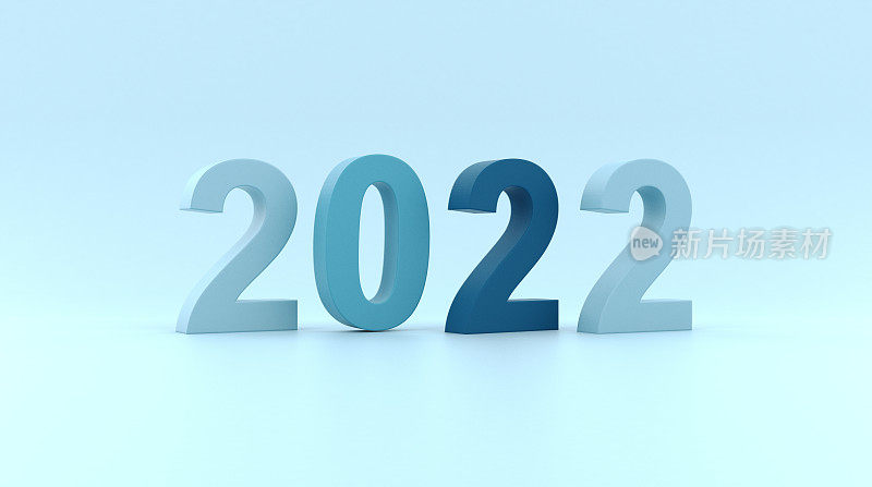 新年2022 3D渲染